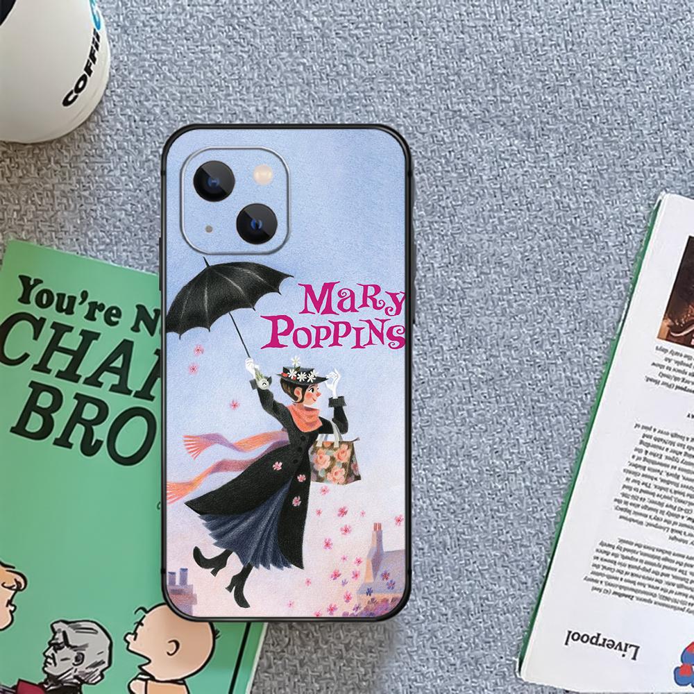 Чехол для телефона Mary Poppins Lady Witch для iPhone Xiaomi Mi Samsung Galaxy Redmi Note AS 11 12 13 14 15 22 23 24 5G Pro Plus Max Fe Ultra