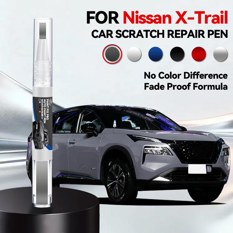 Для Nissan X-Trail 2000-2025 T30 T31 T32 Ремонтная ручка для краски Подкраска Удаление царапин DIY Автоаксессуары Черный Белый Серебристый Серый