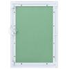 Access Panel Green and Silver 55 x 75 cm