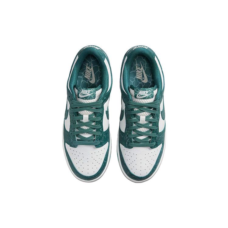 Nike Женские кроссовки Dunk Low Ocean Женские кроссовки Белый Summit-White Яркий-Еловый DV3029-100