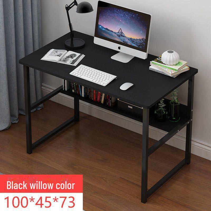 Простой письменный стол для домашнего офиса для студентов и учебы в спальне или арендованном доме