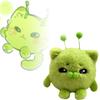 12CM Cute Mini Alien Hakimi Cat Plush Toys Soft Animal Green Kitty Peripheral Plushies Pendant Doll Kid Birthday Accompany Gifts