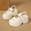Fashion New Summer Wedges Sandals 8.5CM Ladies Beach Slippers High Heels Sandals Women Casual Platform Chunky Flip-Flops Sandalias Mujer