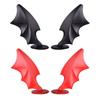 Suction Cup Demon Wings Decor Strips For Motorcycle Helmets Car Bike Helmet Accessories Riding Gear Decoration For Men Women