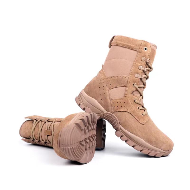 Bu Gu Dao Premium Brown Combat & Hiking Boots
