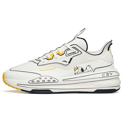 Snoopy X C37 Series Синтетическая кожа Спортивные амортизирующие нескользящие износостойкие низкие повседневные туфли для повседневной жизни женские кроссовки 922128081-11