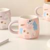 Керамическая чашка с изображением единорога, креативная личность, офисная кофейная кружка, студенческая кружка, милая девушка, пара, чашка для воды