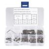 212Pcs Grub Screws Stainless Steel M3 A2DIN916 Inner Hex Concave End Tighten Screw Headless