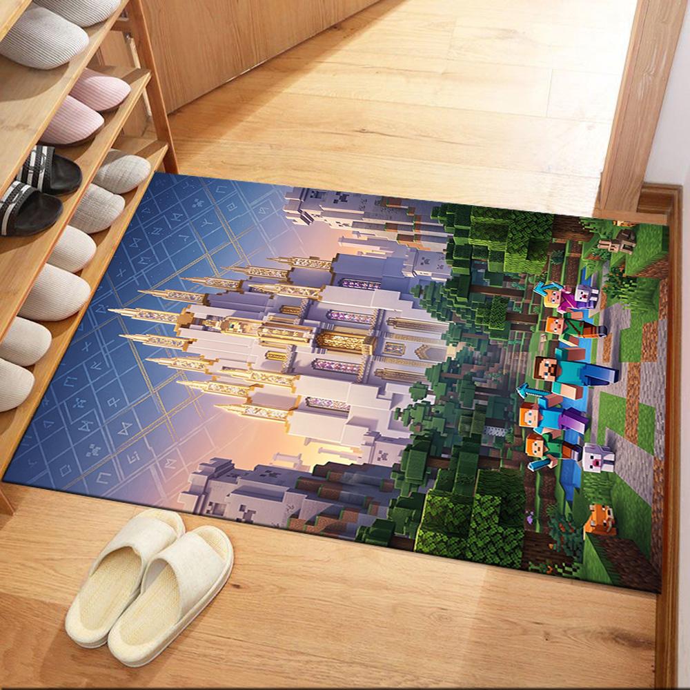 Minecraft 103 Carpet Suitable for Living Rooms Playrooms Game Room Dining Room Antislip Carpet Anime Office Decor Spiritual Gift