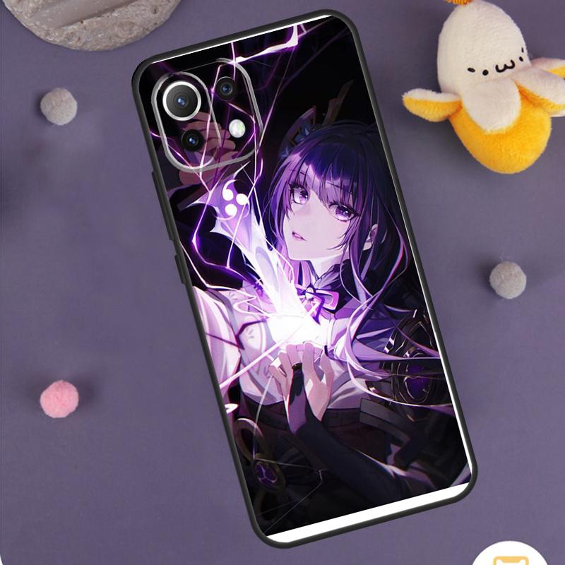 Чехол Raiden Shogun Genshin Impact для Xiaomi 17 Pro Max 14 15 Ultra 13T 14T 15T POCO F8 Ultra F5 F6 F7 X5 X6 X7 Pro