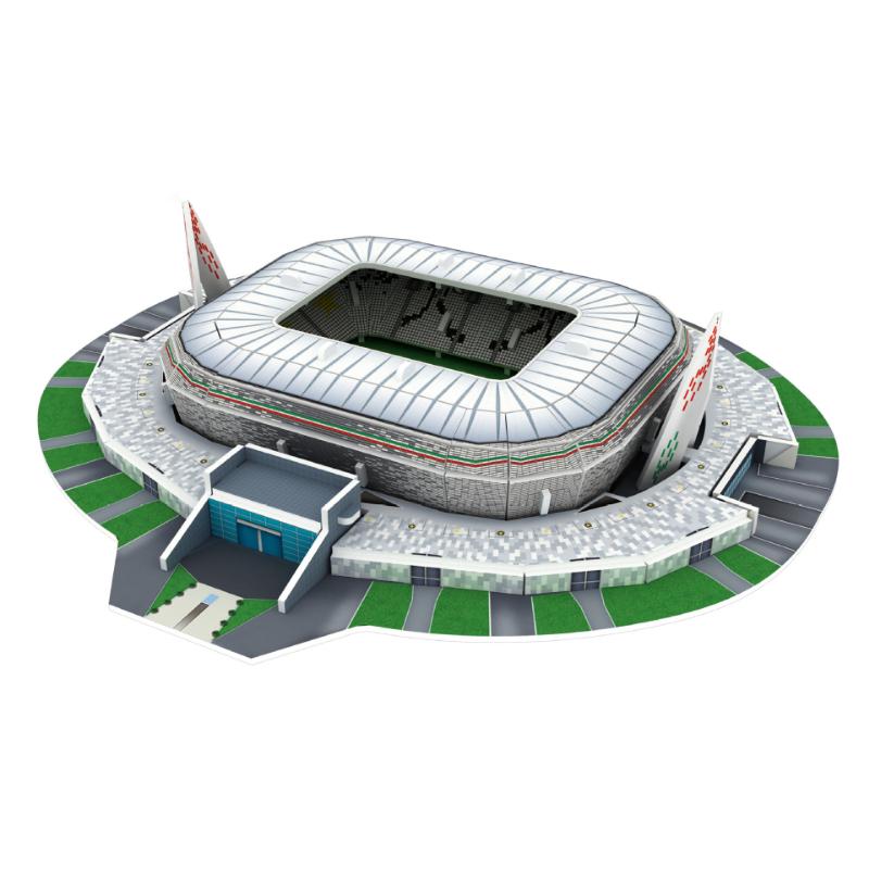 DIY 3D бумажная головоломка, модель футбольного поля, здание, сборка стадиона, игрушки для детей, маленькая деталь