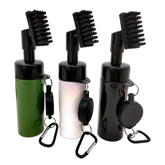 Golf Club Cleaner Brush with Retractable Clip Leakproof Water Brush Golf Club Cleaning Accessories for Men Golfers