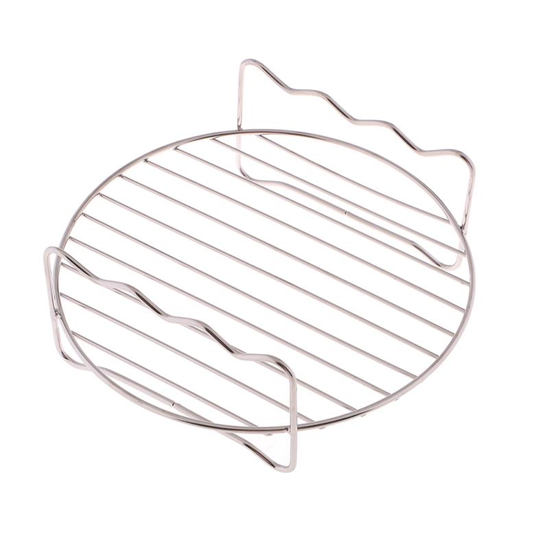 Комплекты стоек для фритюрницы с 3 шампурами, стальной держатель, двухслойный противень для выпечки гриля