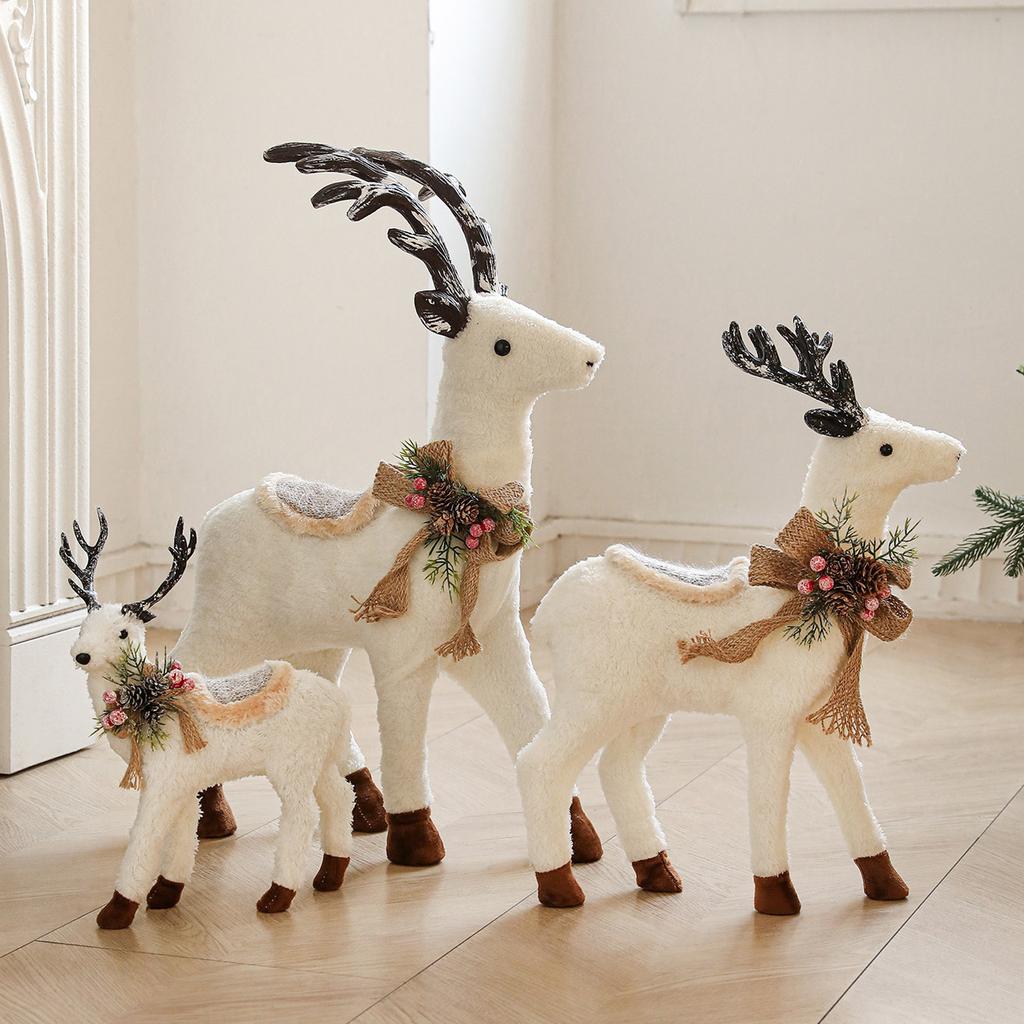 Кукла Лось Кукла Дом Торговый центр Оформление витрины Рождественские украшения Украшения для рождественской елки