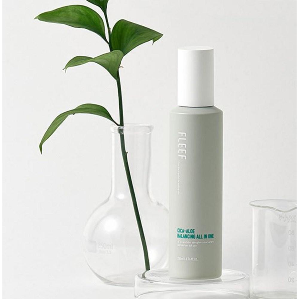 Тоник Flip Cica-Aloe Ampoule + балансирующий лосьон «все в одном» с алоэ, 1 набор