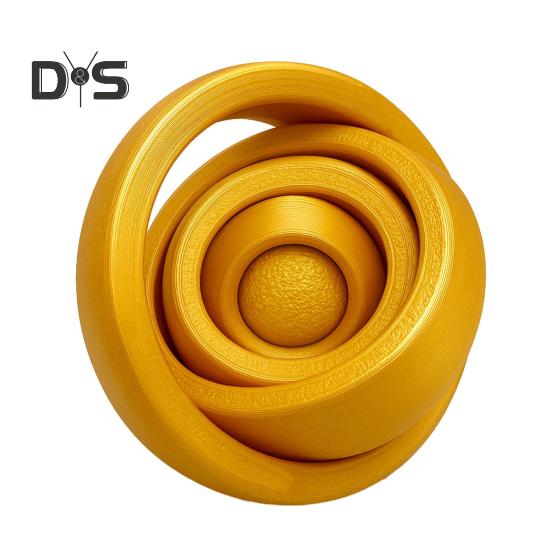 Игрушка-колечко для взрослых и подростков, вращающаяся спиннер для снятия стресса, для концентрации, снятия беспокойства, релаксации, EDC, настольная сенсорная игрушка