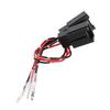 Pair 12V 3A 10W Car Door Speaker Wiring Harness Adapter with Plug