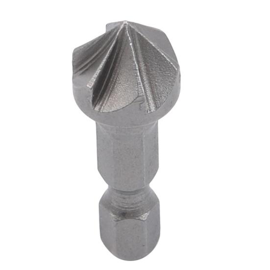 Высокопрочное сверло для снятия фаски, термообработка, хорошее удаление стружки, компактная зенковка для фаски, пластик