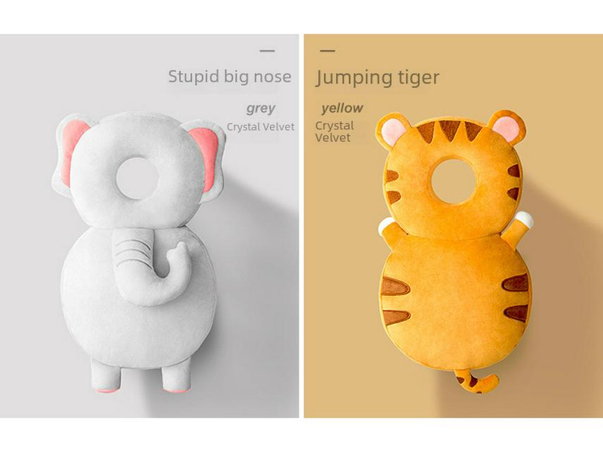 Подушка для защиты головы от падения - дышащая, с дизайном в виде бабочки для малышей, которые учатся ходить