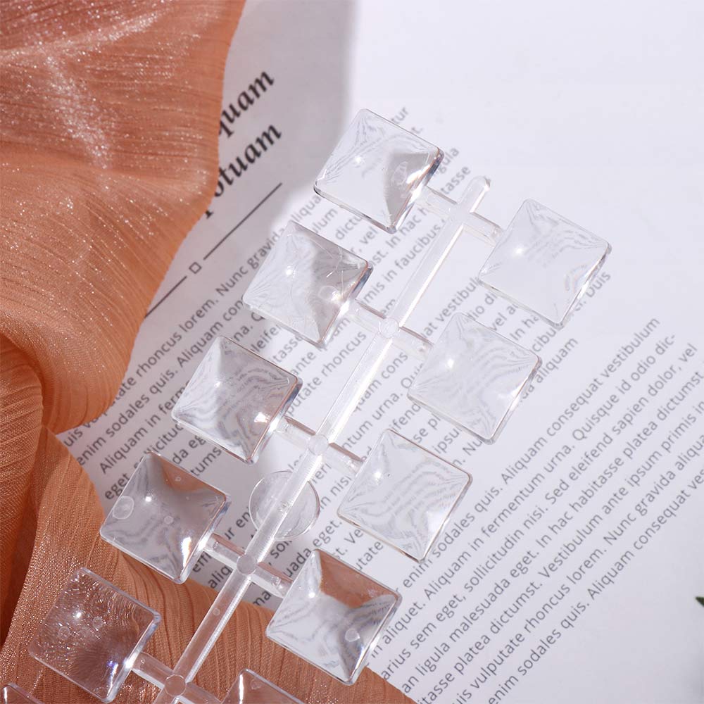 Oval Nail Polish Practice Nail Color Display Clear Nail Color Card Color Showing Shelf Nail Tools