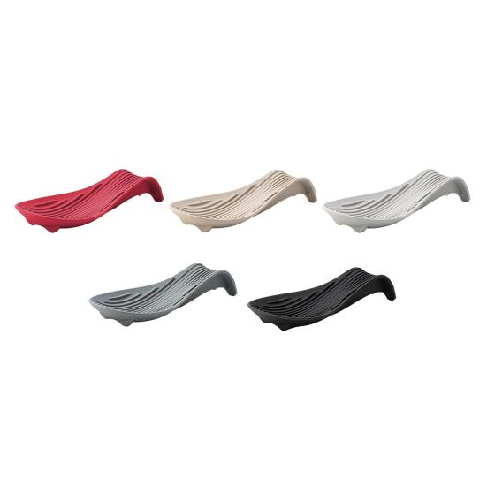 Силиконовая подставка для ложки для плиты, лопатка, ложка, устойчивый держатель, кухонная подставка для ложки, подставка для современного фермерского декора