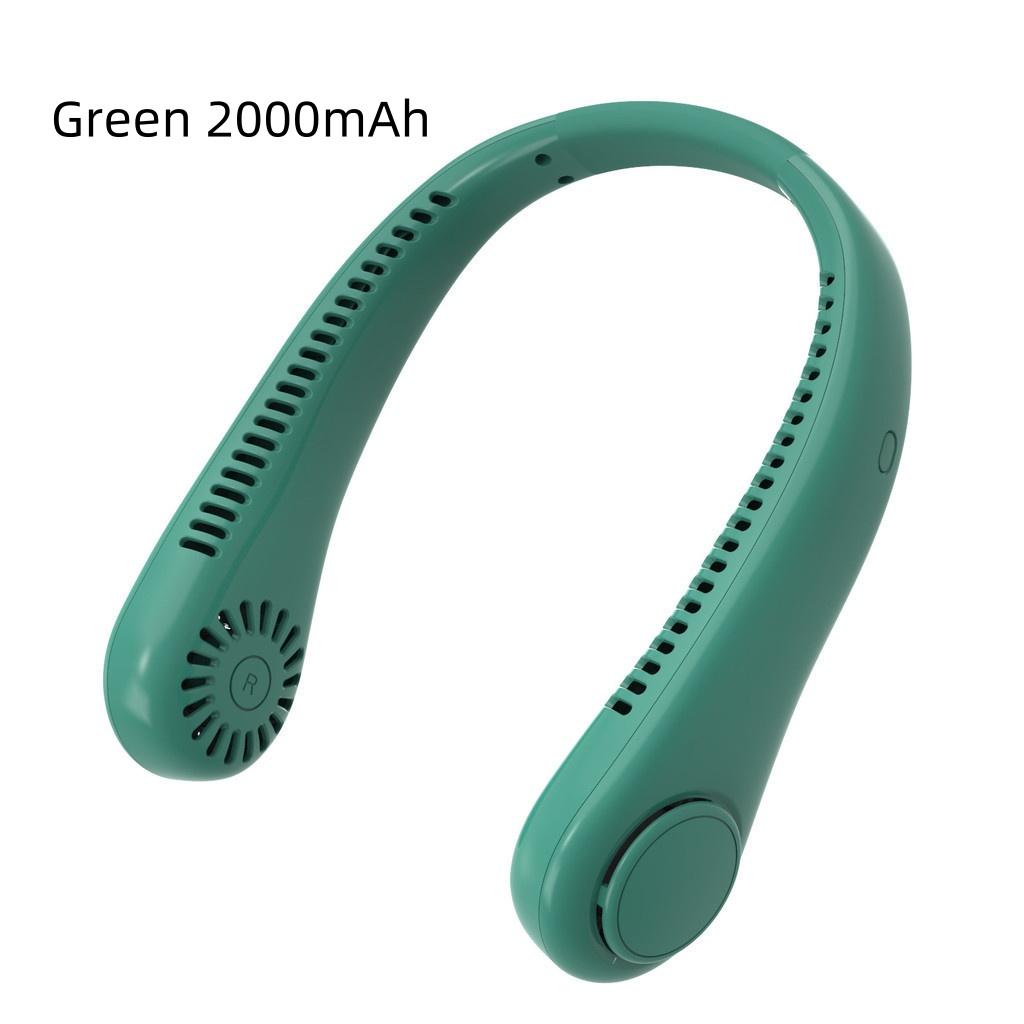 7 Вт Силиконовый шейный подвесной вентилятор Портативный бесшумный безлопастной вентилятор с мощным ветром USB-вентилятор охлаждения 200*250 мм