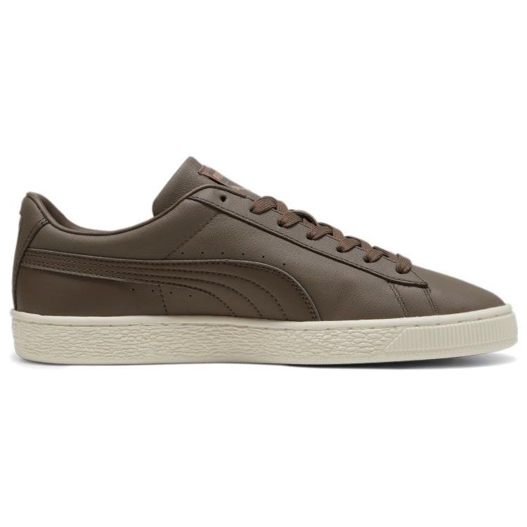 Puma Basket Classic 21 Chocolate Gold Unisex Sneakers Brown 374923-29