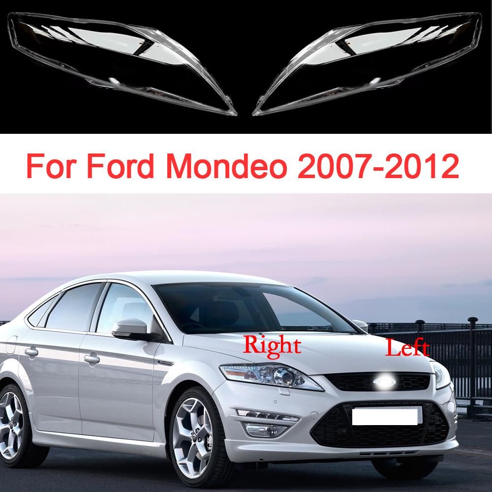 Автомобильный передний абажур фары для Ford Mondeo 2007 2008 2009 2010 2011 2012 Левый/Правый сменная линза корпус прозрачная линза лампа