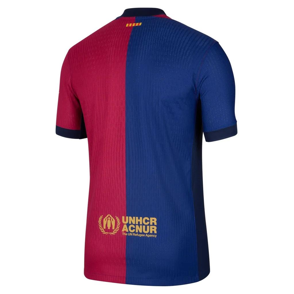 Nike ФК Барселона 24/25 Домашняя игровая футболка 'Сине-красная' Мужская FN8775-456