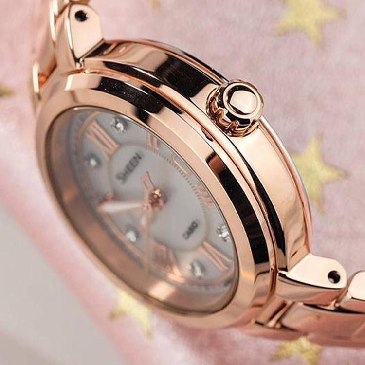 Casio Женские часы SHEEN Серые SHS-4523PG-7AUPR