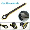 1PCS Auto Labor-Saving Jack Ratchet Wrench Scissor Jack Garage Tire Wheel Lug Wrench Handle Labor-Saving Car Accessories