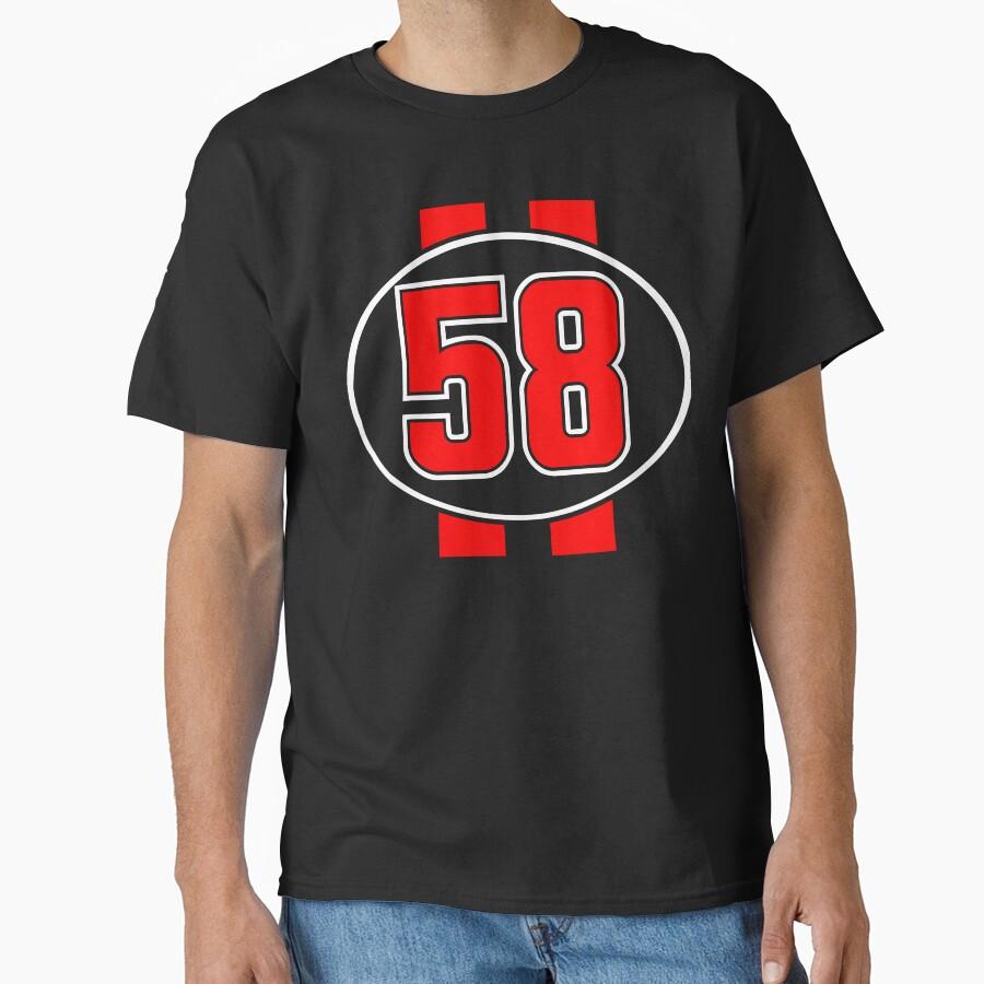Marco Simoncelli Number Classic T-Shirt