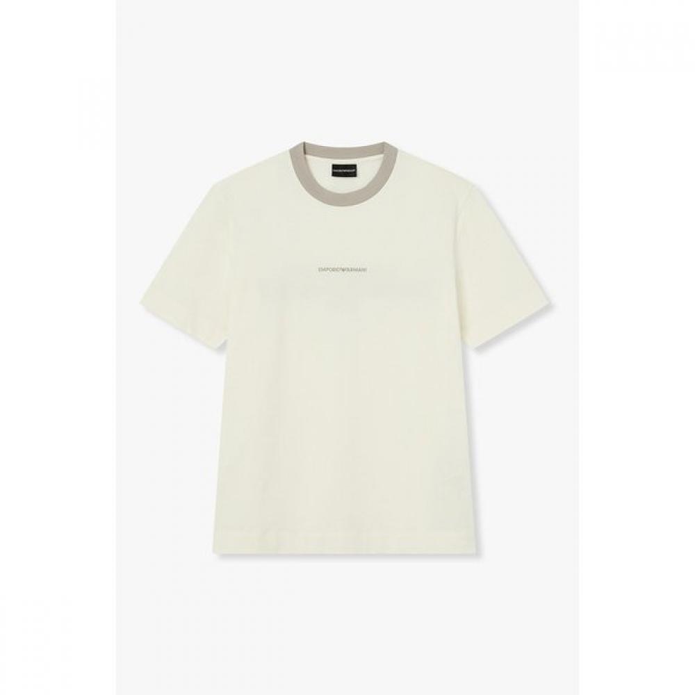 Emporio Armani Men S Colorblock Crewneck Logo T ShirT A516126055