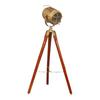 Spotlight Tripod Floor Lamp, Brass, Pack of 1