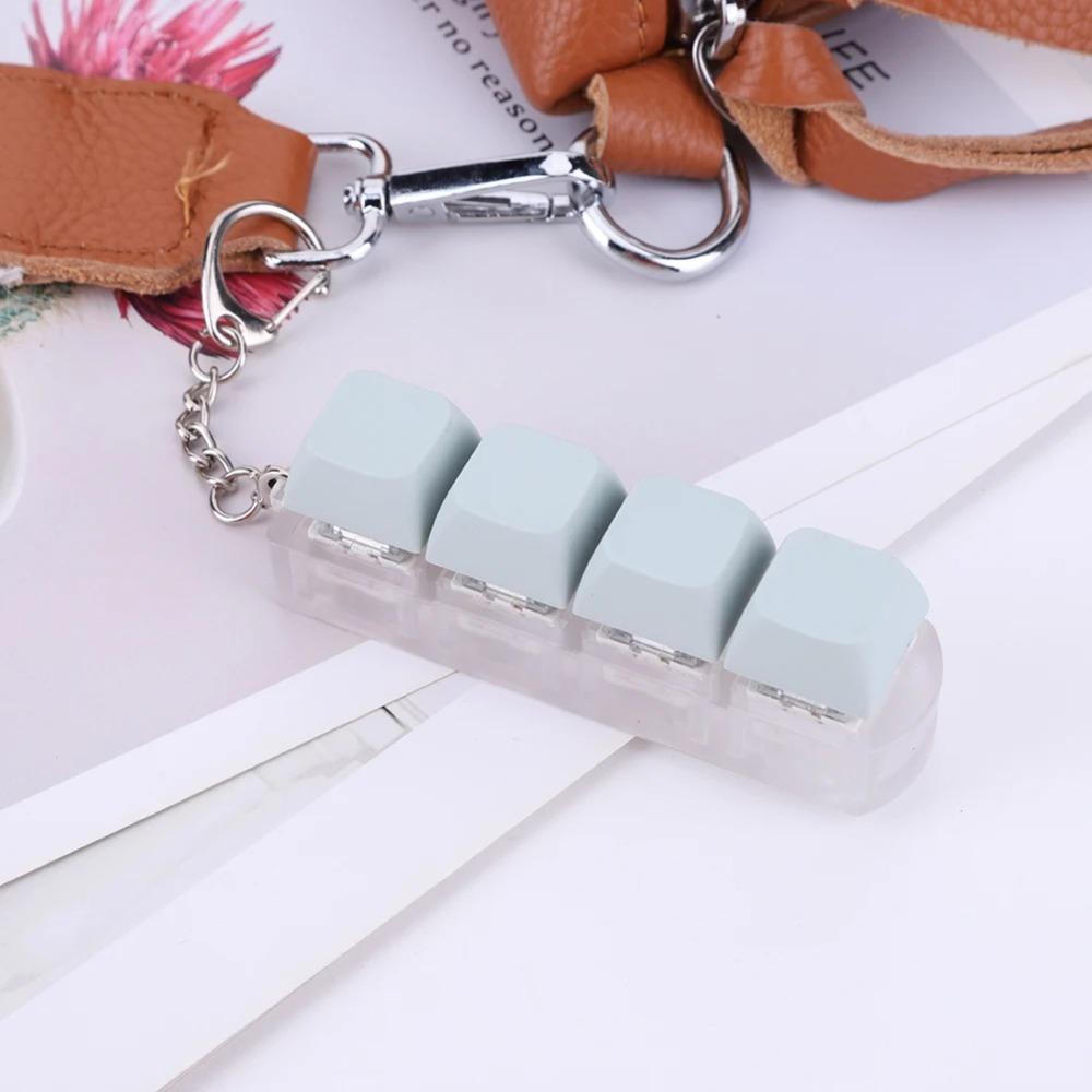 4Keys Keycap Pinch Toy Relief Stress Button Clicker Toy New Button Keycap
