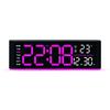 LED Digital Alarm Clock Ambient Light Table Clock Dual Alarms Temperature/Date/Week Display Brightness Control Electronic Clock2