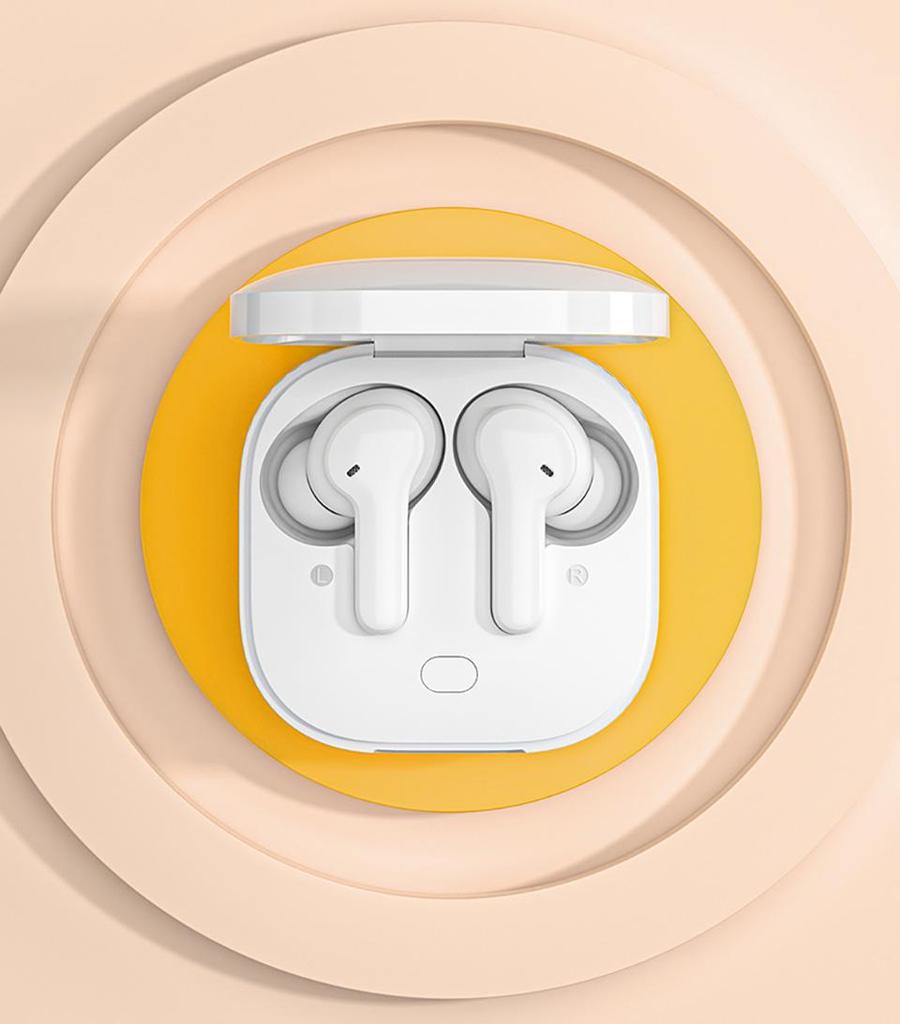 QCY T13 Bluetooth-наушники V5.1 Беспроводные TWS наушники с сенсорным управлением 4 микрофона ENC HD гарнитура для вызовов Настройка приложения