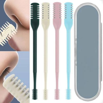 3/5 шт. Двусторонняя машинка для стрижки волос в носу, Острое лезвие, Вращающаяся на 360 градусов, Удалитель волос в носу, Мужской, Женский, Ручные инструменты для стрижки волос в носу