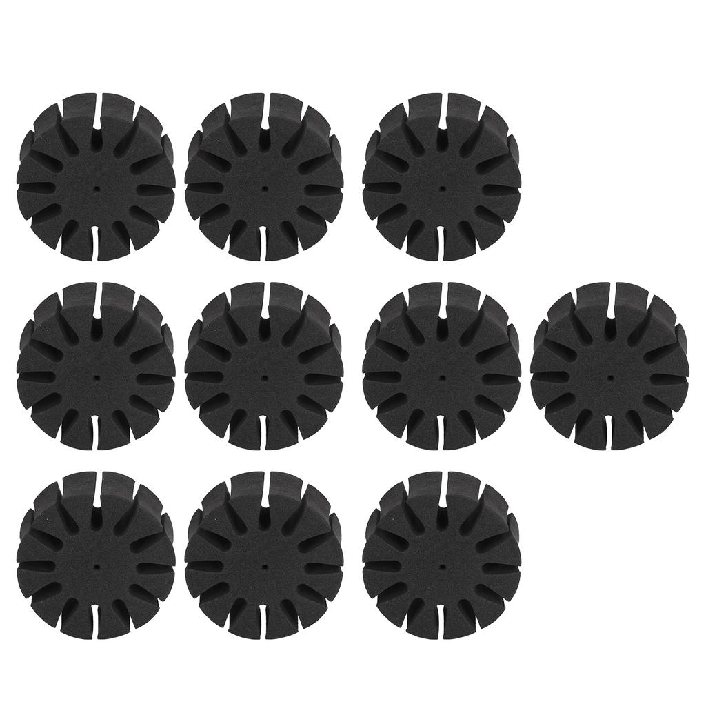 10 шт. Круглая стойка для стрел PE Разделитель для стрел Держатель Черный Прочный Аксессуар для стрельбы из лука для улицы