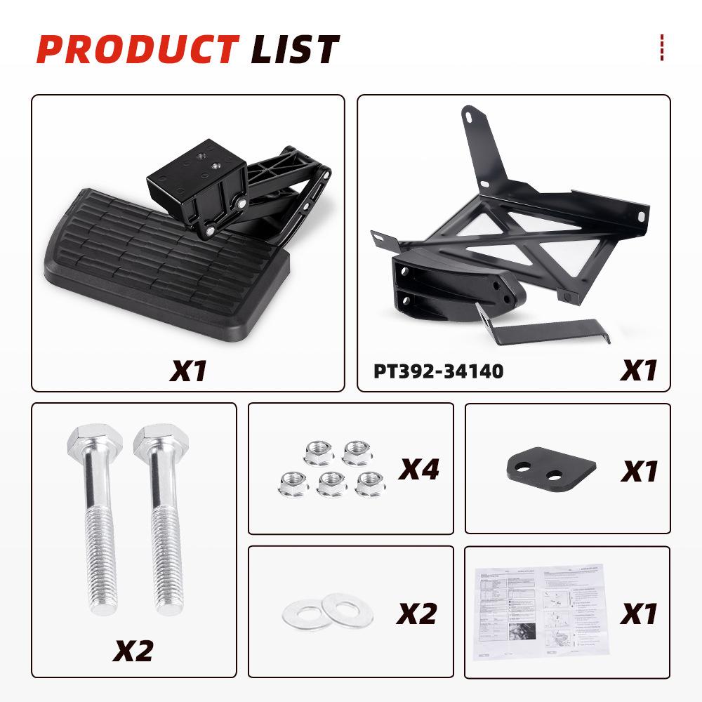 Модифицированная подножка на заднюю дверь для Toyota Tundra 2014-2021 PT392-34140