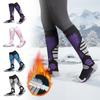 Нескользящие носки для сноуборда, дышащие носки до колена, новые компрессионные носки
