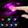 Car Interior USB LED Ambient Lights Plug and Play Touch Switch Auto Decorative Light for PC Computer with USB Surface Mini