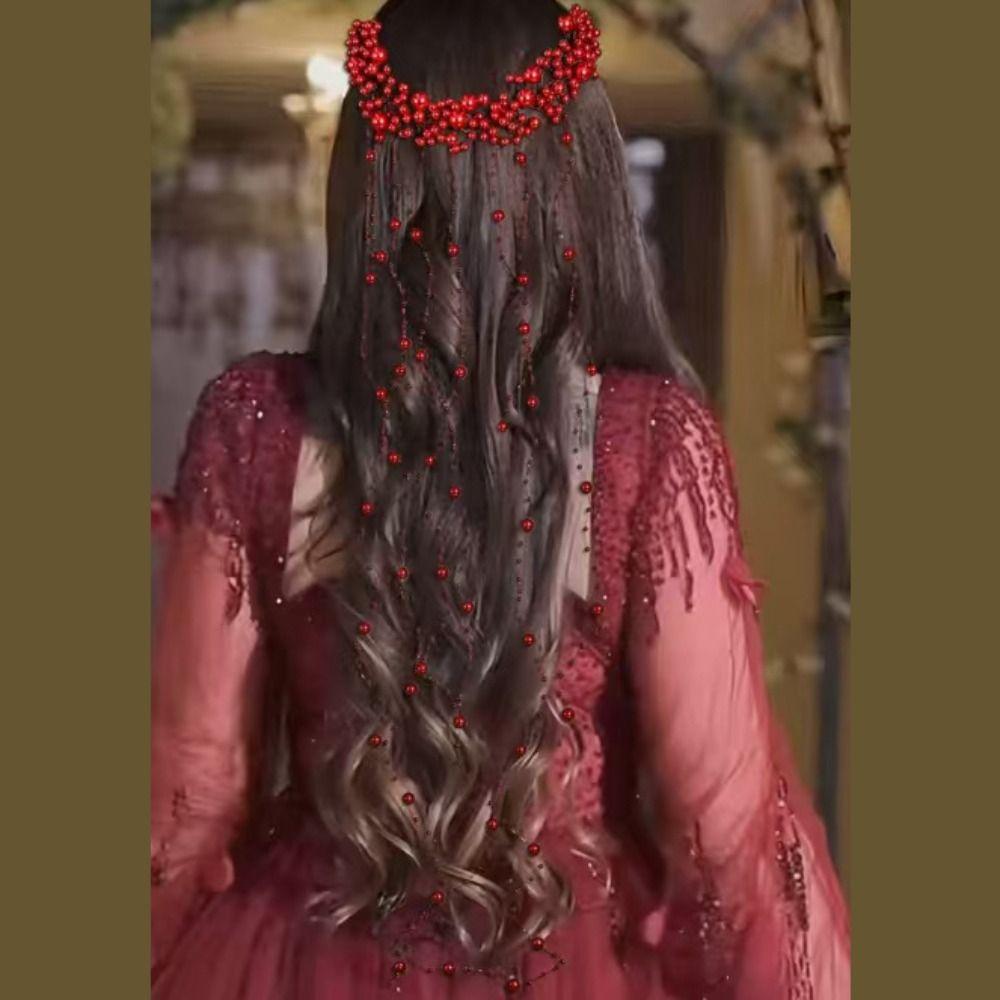 Изысканные жемчужные кисточки, аксессуары для волос, романтический жемчужный гребень для волос, повязка на голову невесты, реквизит для фотосъемки