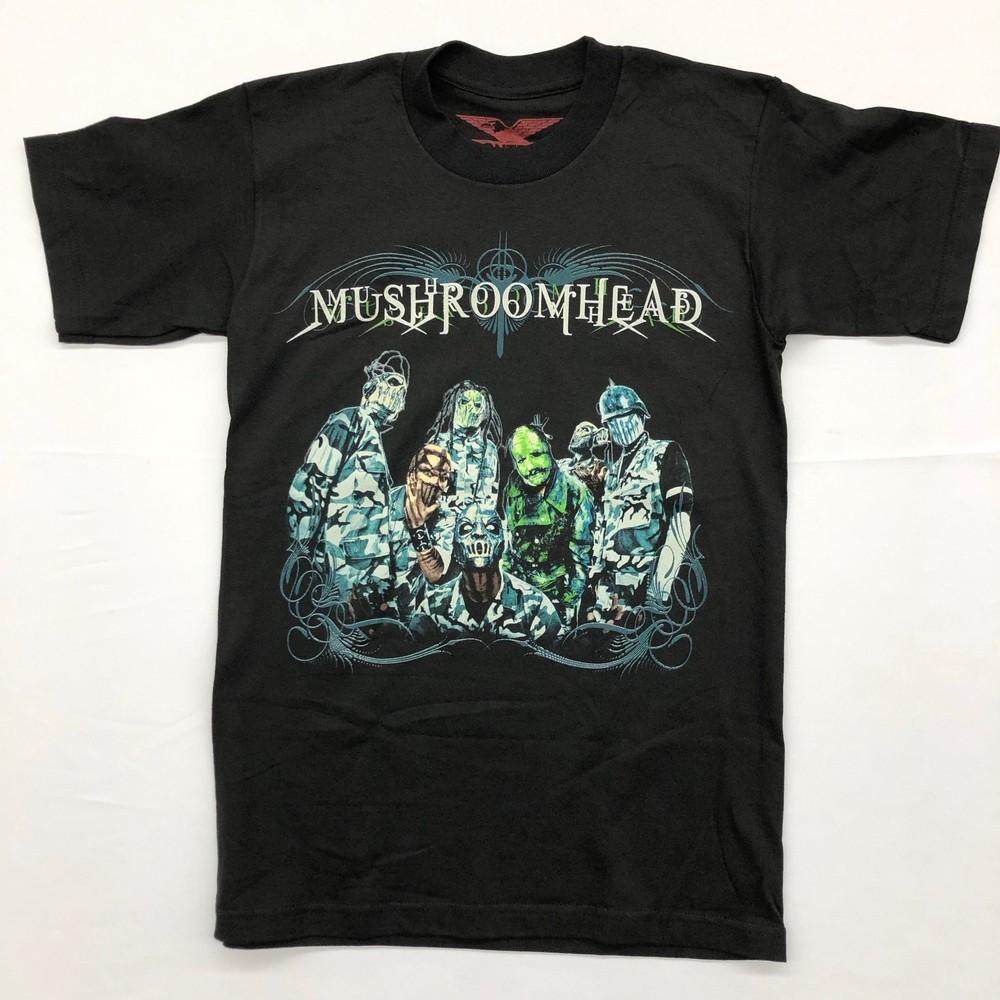 Hot Mushroomhead Rock Band Cotton Black S-5XL Shirt SN232 Unisex T-Shirt