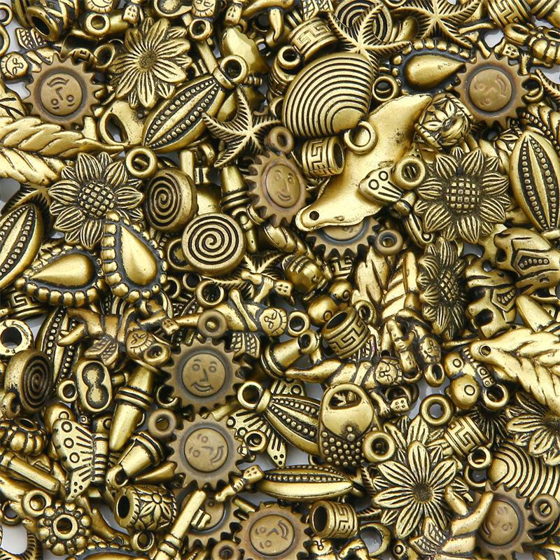 Барокко Акриловые Бусины DIY Слепая Коробка: Винтажные ожерелья и подвески ручной работы