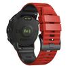 For Suunto 9/9 Baro/7 Silicone Watch Band 24mm Dual Color Textured Replacement Watch Strap