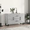 VidaXL Buffet Concrete Grey 100x36x60 Cm Engineered Wood 828200