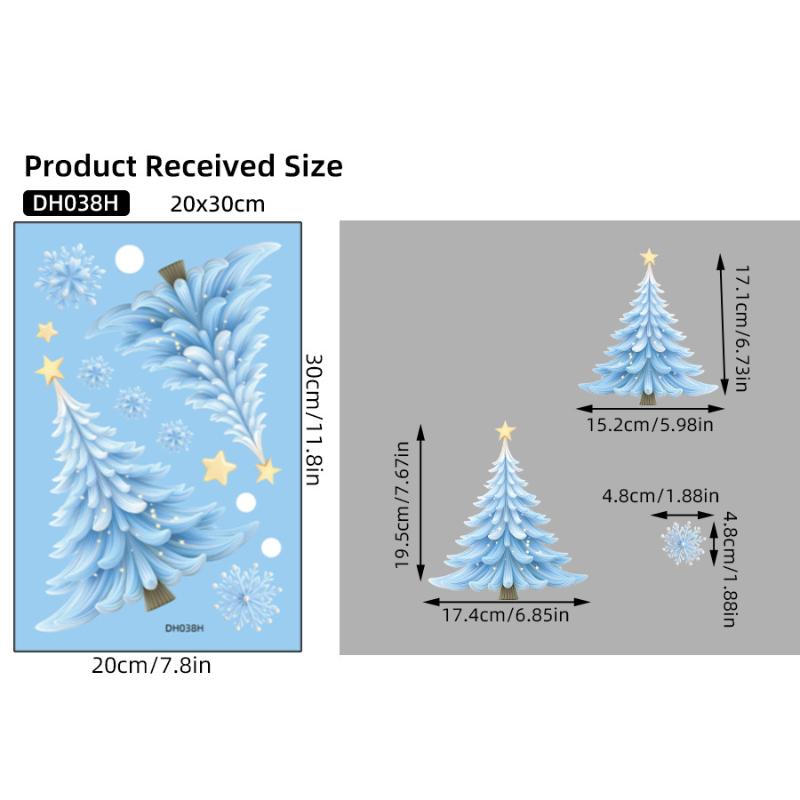 1/2/3/4/6/9 Листов Зимний Снеговик Санта Клаус Снежинка Наклейки на Статическом Электричестве Рождественские Наклейки на Окна Украшения Рождественский Декор