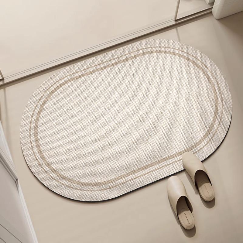 Быстросохнущий Нескользящий Диатомовый Земляной Коврик для Ванной Комнаты