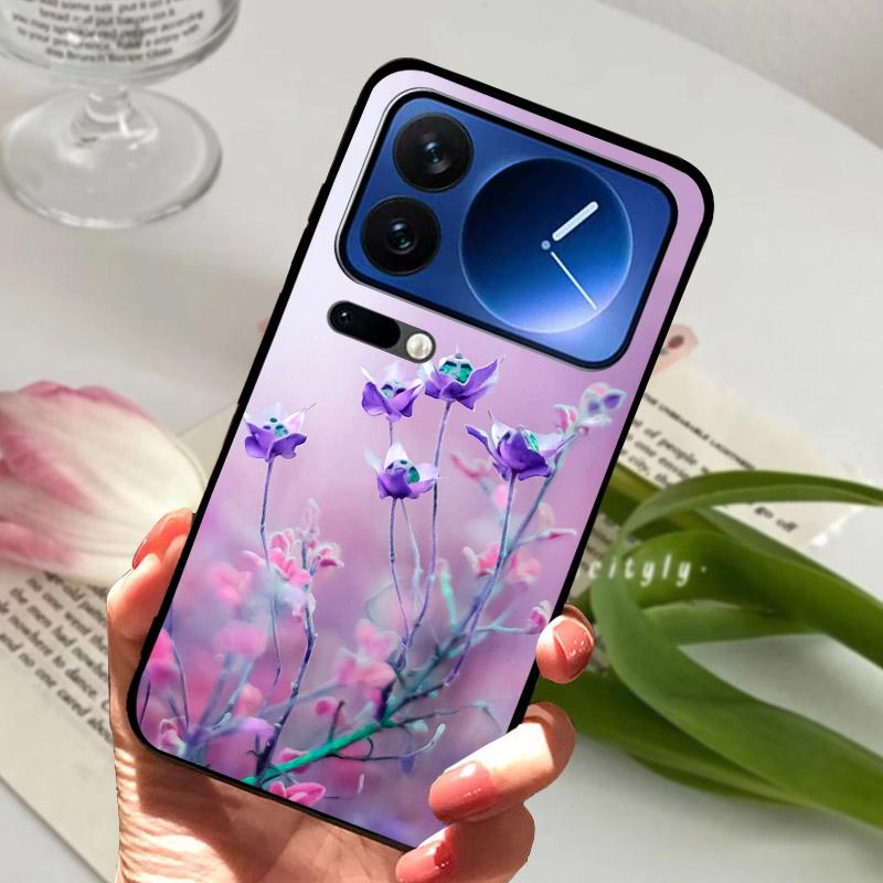 Чехол для Xiaomi Mi 17 Pro Max/17Pro Модный Ударопрочный Защитный Задний Чехол Для Xiaomi 17 ProMax Мягкий ТПУ Силиконовый Чехол для Телефона